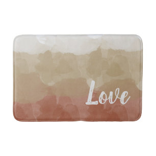 Ombre Brown en Tan Love Graceful Gradient Badmat