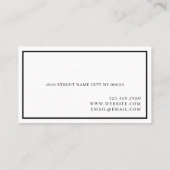 Ombre Brows & Eyelashes Visitekaartje (Achterkant)