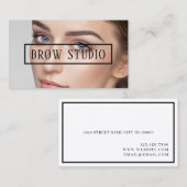 Ombre Brows & Eyelashes Visitekaartje (Voorkant / Achterkant)