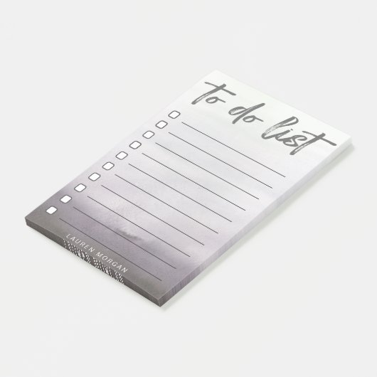 Ombre Brush Font | Post-it-notities van lijst make Post-it® Notes (Schuin)