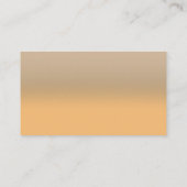 Ombre Business Card Visitekaartje (Achterkant)