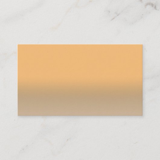 Ombre Business Card Visitekaartje (Voorkant)