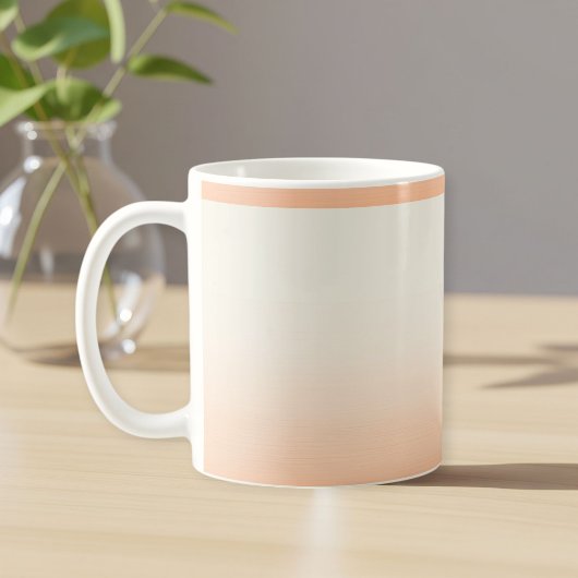 Ombre ceramic cup koffiemok