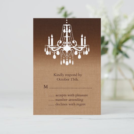 Ombre Chandelier RSVP (Staand voorkant)