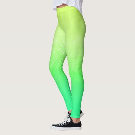Ombre Chartreuse to Neon Green Leggings (Links)