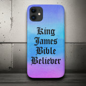 Ombre Christelijk Geloof Koning James Bijbelgelovi Case-Mate iPhone Case