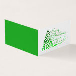 Ombré Christmas Tree, Family Photo Christmas Card Visitekaartje<br><div class="desc">Ombré Kerstboom,  Familie Foto Kerstmis Kaarten door The Visitekaartje Store. Deze kaarten zijn een slim en goedkoper alternatief voor uw gemiddelde kerstkaarten,  omdat ze veel kleiner zijn en geen enveloppen hebben. Geef ze dit vakantieseizoen gewoon aan je familie en vrienden.</div>