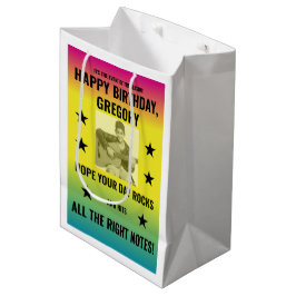  Ombre Concert Poster met Foto Custom Medium Cadeauzakje