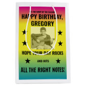  Ombre Concert Poster met Foto Custom Medium Cadeauzakje (Voorkant)