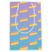 Ombre Cook Out Hot Dog Party Medium Cadeauzakje (Voorkant)