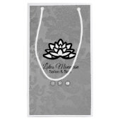 Ombre Damask  boodschappentas Klein Cadeauzakje (Achterkant)