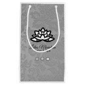 Ombre Damask  boodschappentas Klein Cadeauzakje (Voorkant)