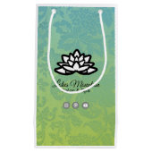 Ombre Damask boodschappentas Klein Cadeauzakje (Voorkant)