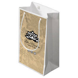 Ombre Damask  boodschappentas Klein Cadeauzakje