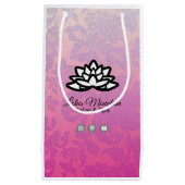 Ombre Damask  boodschappentas Klein Cadeauzakje (Voorkant)