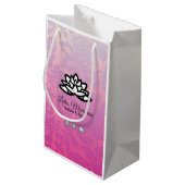 Ombre Damask  boodschappentas Klein Cadeauzakje (Achterkant Gekanteld)