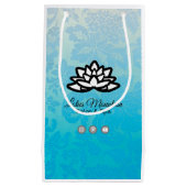 Ombre Damask  boodschappentas Klein Cadeauzakje (Voorkant)