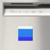 Ombre Dark Blues Magneet (Insitu (Vaatwasser))