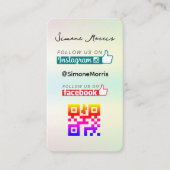 OMBRE Design Visitekaartje (Voorkant)