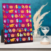 ombre donald trump fotoplaat (Zijkant)