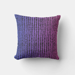 Ombre & Doodles Paars Kussen