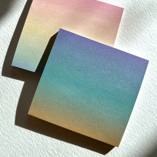 Ombré Dusk Post-IT merkt op Post-it® Notes
