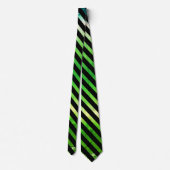 Ombre Emerald Yellow Blue Green Stropdas (Achterkant)