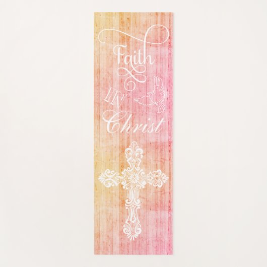 Ombre Faith in Christus Religieuze oefening Access Yogamat (Voorkant)