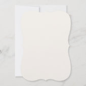  ombre Fall Wedding-uitnodigingen Kaart (Achterkant)