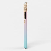 Ombré Faux Gold Glitter Drivers Case-Mate iPhone Case (Achterkant/rechts)