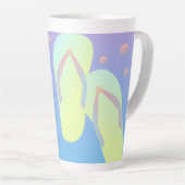 Ombre Flip Flop Zomer Latte Mok (Rechterhoek)