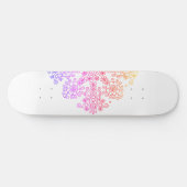 Ombre Flower Persoonlijk Skateboard (Horizontaal)