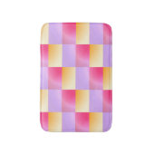 Ombre geometrische vormen badmat (Voorkant Verticaal)