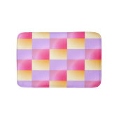 Ombre geometrische vormen badmat (Voorkant)