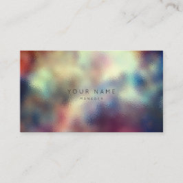 Ombre Glass Blauwgroen Been Navy Red Afspraak Afsprakenkaartje