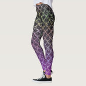 Ombre glitter mermaid scales leggings (Links)