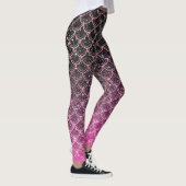 Ombre glitter mermaid scales leggings (Rechts)