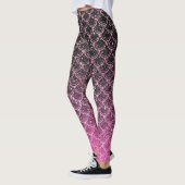 Ombre glitter mermaid scales leggings (Links)