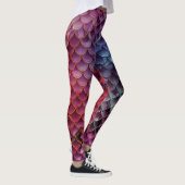 Ombre Glitter Mermaid Scales Leggings (Rechts)