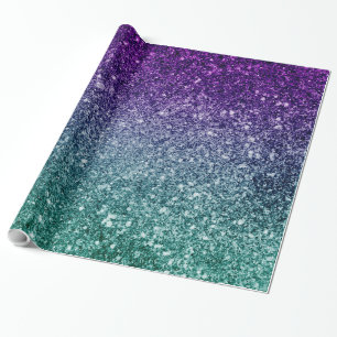 Ombre glitter mouszing cadeaupapier