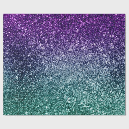 Ombre glitter mouszing cadeaupapier (Vlak)