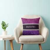 Ombre glitter mouszing kussen (Stoel)