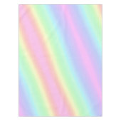 Ombre Gradiënt Pastel Regenboog Tafelkleed (Voorkant)