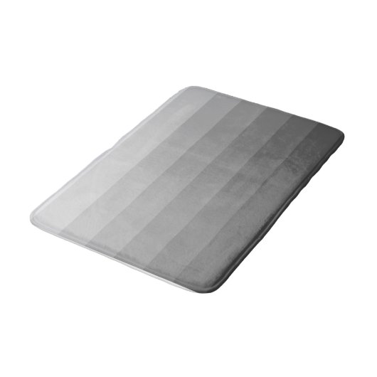 Ombre Grey Tones Gradient Badmat (Gekanteld)