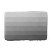 Ombre Grey Tones Gradient Badmat (Voorkant)