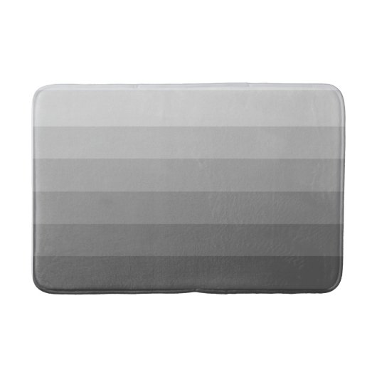 Ombre Grey Tones Gradient Badmat (Voorkant)