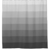 Ombre Grey Tones Gradient Douchegordijn (Voorkant)