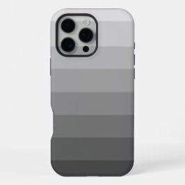 Ombre Grey Tones Gradient iPhone 16 Pro Max Hoesje