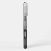 Ombre Grey Tones Gradient iPhone Hoesje (Rechterkant)