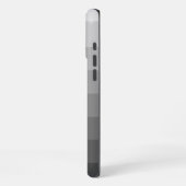 Ombre Grey Tones Gradient iPhone Hoesje (Linkerkant)